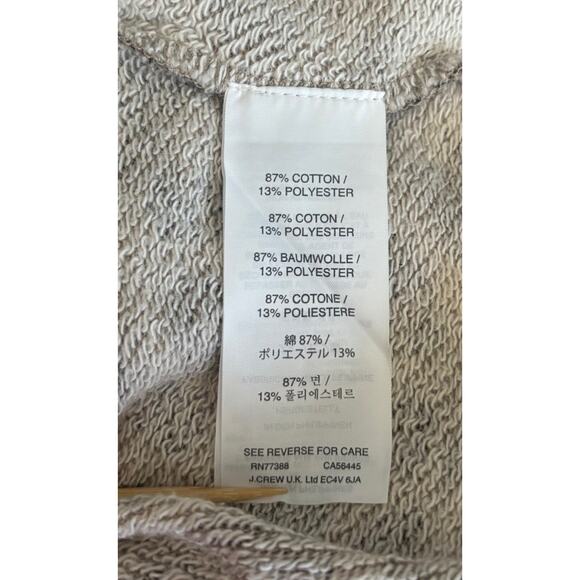 J. CREW Leopard Crewneck Sweatshirt Womens Animal Print Size XSmall - Picture 11 of 13